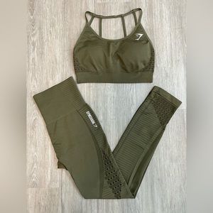 Gymshark Energy Seamless Sports Bra & Energy Seamless high waist leggings set